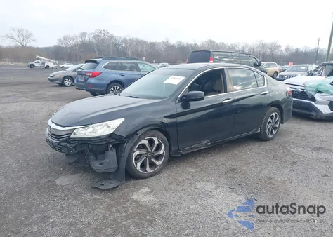 2017 Honda Accord Ex-L from USA, damaged, VIN 1HGCR2F89HA298356